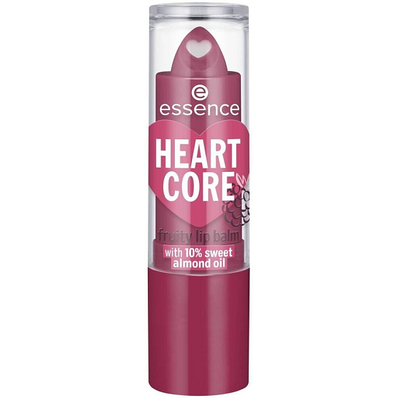 Essence Heart Core balzám na rty 05 Bold Blackberry 3 g