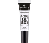 Essence Dewy Eye Gloss tekuté oční stíny 01 Crystal Clear 8 ml