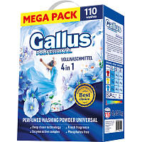 Gallus prací prášek Universal Box, 110 dávek, 6,05 kg