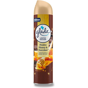 Glade osvěžovač vzduchu ve spreji Festive Honey & Chocolate 300ml
