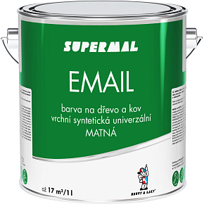Supermal Email S2013 0100 bílý mat, 2,5 l