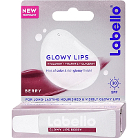 Labello Glowy Lips balzám na rty Berry OF30+, 10 ml