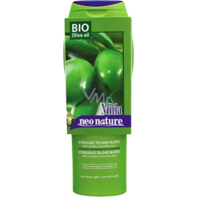 Mitia Bio Olivový olej vyživující tělové mléko 400 ml