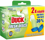 Duck Fresh Discs Limetka WC gel pro hygienickou čistotu a svěžest Vaší toalety náhradní náplň 2x36 ml