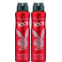 Playboy Play It Rock deodorant sprej pro ženy 2 x 150 ml, kosmetická sada