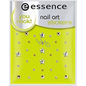 Essence Nail Art Sticker nálepky na nehty 08 You Rock! 1 aršík
