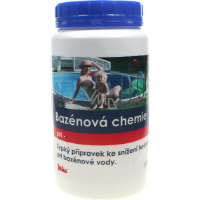 Mika Bazénová chemie pH mínus ke snížení hodnoty pH bazénové vody 1,5 kg