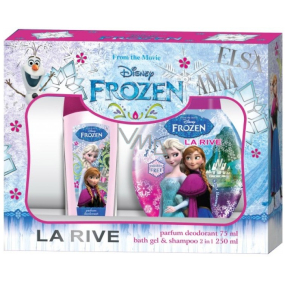 Frozen parfémovaný deodorant sklo pro děti 75 ml + sprchový gel 250 ml, kosmetická sada