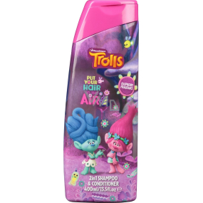 Trollové 2v1 šampon a kondicionér pro děti 400 ml