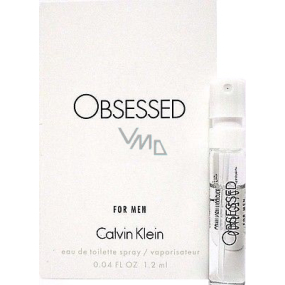 Calvin Klein Obsessed for Men toaletní voda 1,2 ml s rozprašovačem, vialka