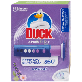 Duck Fresh Discs Levandule WC gel pro hygienickou čistotu a svěžest Vaší toalety 36 ml