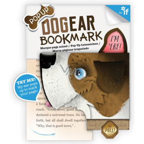 If Bookmark Dogear Záložka psí uši Teriér 98 x 5 x 90 mm