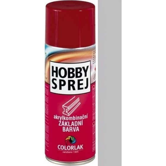 Colorlak Hobby Akrylkombinační Základní barva Šedá 160 ml sprej