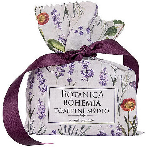 Bohemia Gifts Botanica Levandule ručně vyráběné toaletní mýdlo 100 g
