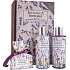 Bohemia Gifts Botanica Levandule sprchový gel 200 ml + šampon na vlasy 200 ml + toaletní mýdlo 100 g, kniha kosmetická sada