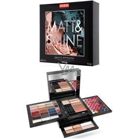 Pupa Pupart XL Matt & Shine Make-up kazeta pro líčení očí, rtů a obličeje 012 Wild Earth 78,5 g