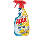 Ajax Boost Baking Soda & Lemon Univerzální čisticí prostředek odmašťuje, čistí, chrání jemné povrchy rozprašovač 500 ml