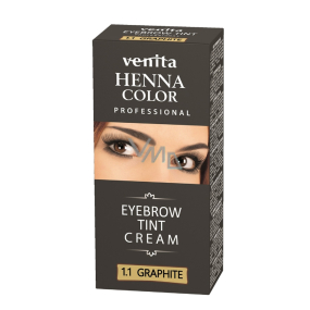 Venita Henna Profesional krémová barva na obočí Grafitová 15 ml