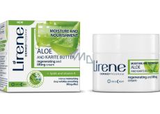 Lirene H&V Aloe Vera a Karité máslo Den/Noc regenerační liftingový krém pro všechny typy pleti 50 ml