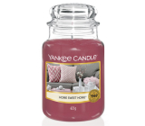 Yankee Candle Home Sweet Home - Ó sladký domove vonná svíčka Classic velká sklo 625 g Christmas 2020