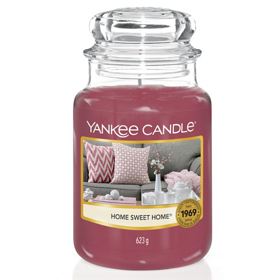 Yankee Candle Home Sweet Home - Ó sladký domove vonná svíčka Classic velká sklo 625 g Christmas 2020