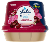 Glade Lucious Cherry & Peony vonný gel do koupelny 180 g