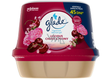 Glade Lucious Cherry & Peony vonný gel do koupelny 180 g