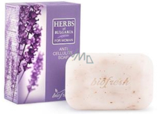 BioFresh Herbs of Bulgaria Lavender mýdlo proti celulitidě s levandulovým olejem 100 g