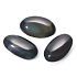 Obsidian černý mýdlo přírodní kámen cca 8 x 6 cm 1 kus, kámen záchrany