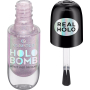 Essence Holo Bomb lak na nehty s holografickým efektem 05 Holo Me Tight 8 ml