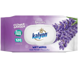 Kalyon Lavender - Levandule vlhčené ubrousky 120 kusů