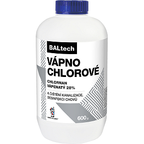 BALTECH chlorové vápno na dezinfekci, 600 g BALTECH chlorové vápno na dezinfekci, 600 g