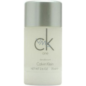 Calvin Klein CK One deodorant stick unisex 75 ml