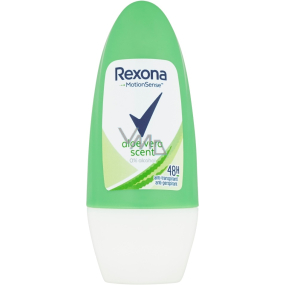 Rexona Aloe Vera kuličkový antiperspirant deodorant roll-on pro ženy 50 ml