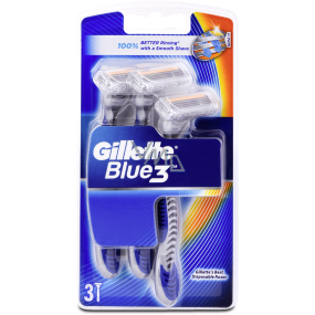 Gillette Blue 3 holítka 3břité pro muže 3 kusy