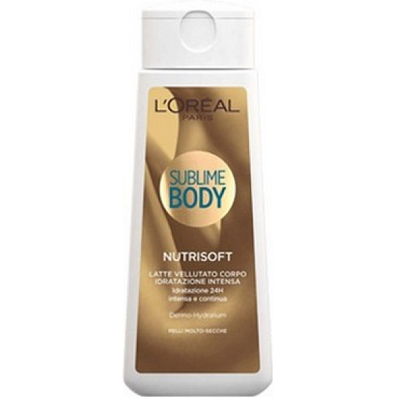 Loreal Paris Nutrisoft Sublime Body tělové mléko pro sametově hebkou pokožku 250 ml