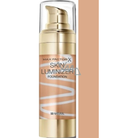 Max Factor Skin Luminizer Foundation make-up 50 Natural 30 ml
