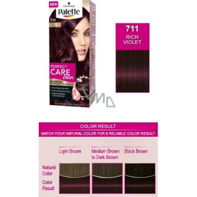 Schwarzkopf Palette Perfect Color Care barva na vlasy 711 Sytě fialový