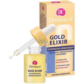 Dermacol Gold Elixir Omlazující aromaterapie s kaviárem 15 ml