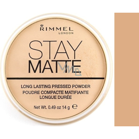 Rimmel London Stay Matte Powder pudr 006 Warm Beige 14 g