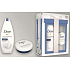 Dove Nourishing Deeply vyživující sprchový gel 250 ml + Rich Nourishing intenzivní krém 75 ml, kosmetická sada