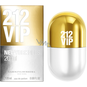 Carolina Herrera 212 VIP Woman New York Pills parfémovaná voda 20 ml
