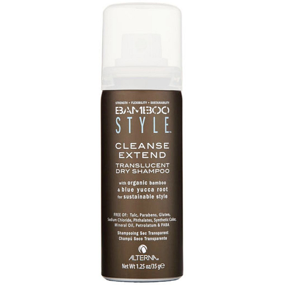 Alterna Bamboo Style Cleanse Extend Dry neviditelný transparentní suchý šampon 40 ml Mini