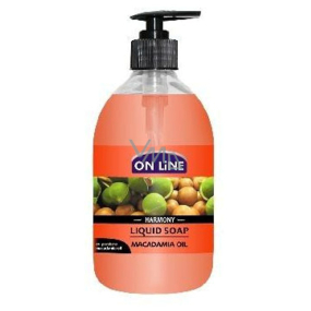 On Line Harmony Macadamia Oil tekuté mýdlo s dávkovačem 500 ml