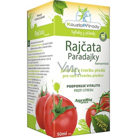 Kouzlo Přírody Rajčata koncentrát pro růst a tvorbu plodů 50 ml ALFA0723, 6/2025