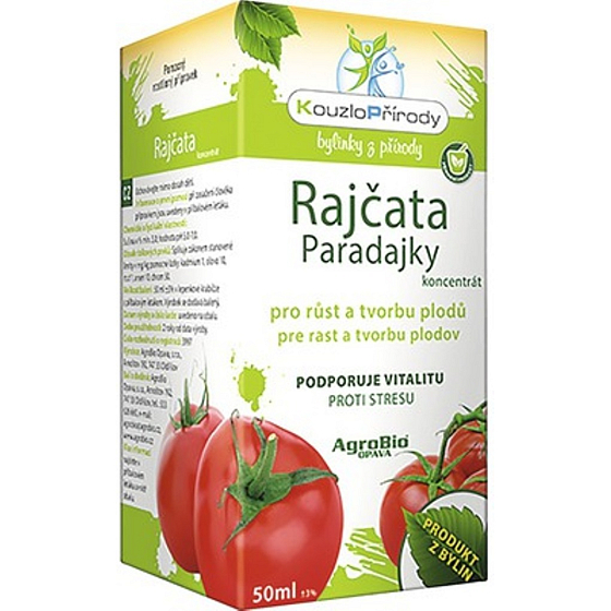 Kouzlo Přírody Rajčata koncentrát pro růst a tvorbu plodů 50 ml ALFA0723, 6/2025