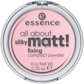 Essence All About Silky Matt! kompaktní pudr 10 Translucent Rose 10 g