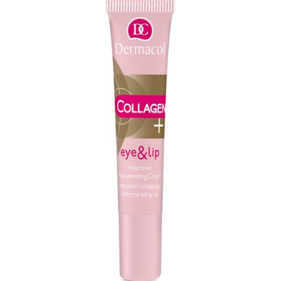 Dermacol Collagen Plus Intensive Rejuvenating intenzivní omlazující krém na oči a rty 15 ml