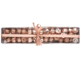 Rolničky měděné v krabičce 1,5 cm, 39 kusů