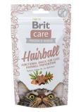 Brit Care Cat Snack Hairball Kacgna pamlsek poloměkké doplňkové krmivo 50 g